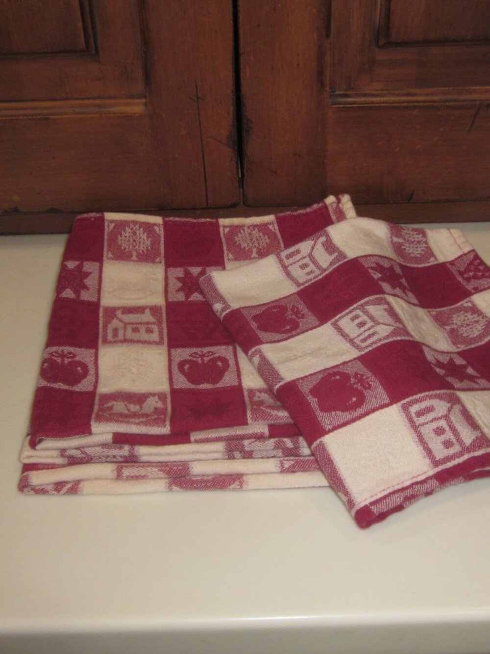 Cotton Napkins Folk Art Design